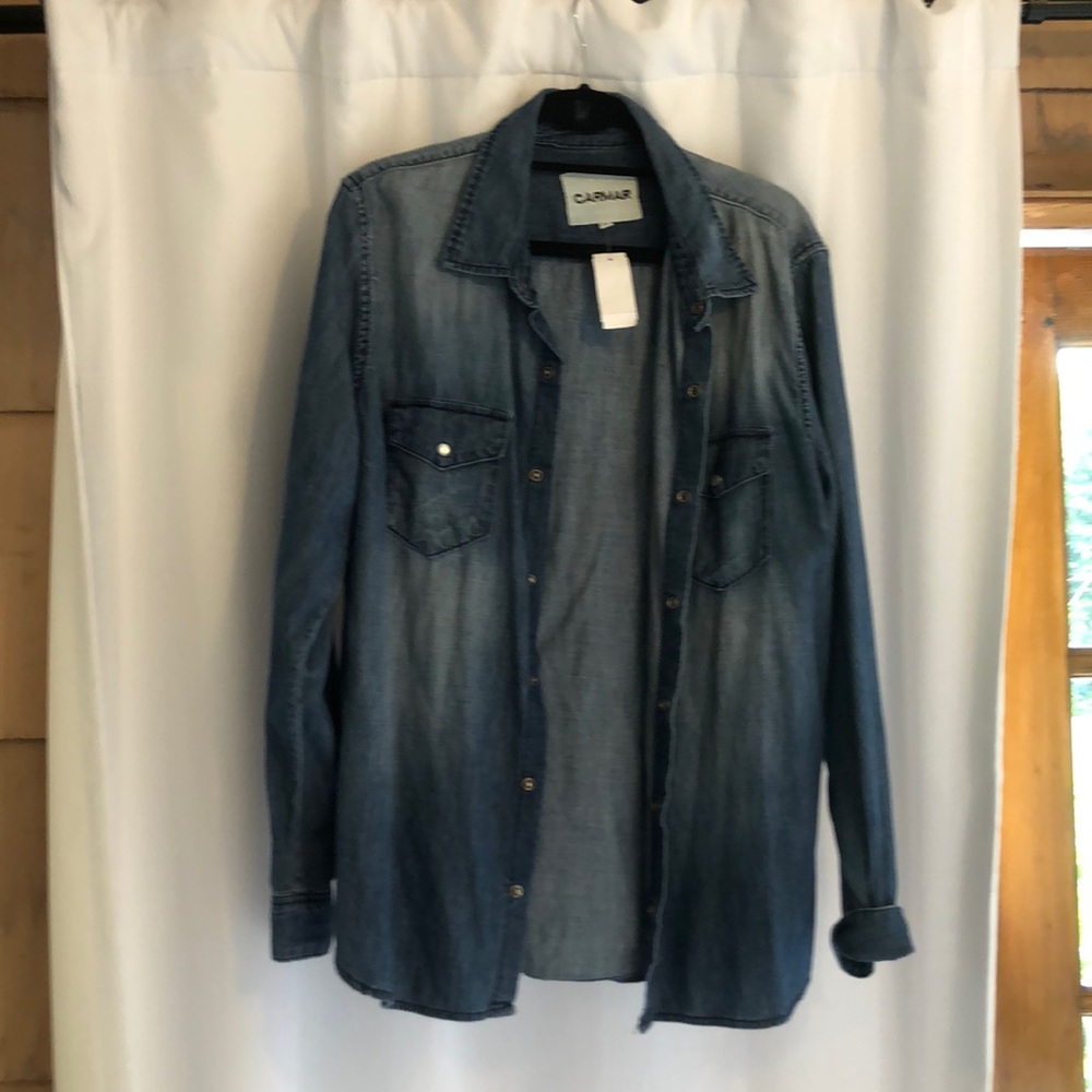 CarMar oversized denim shirt